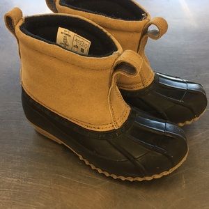 Lands End toddler duck boots